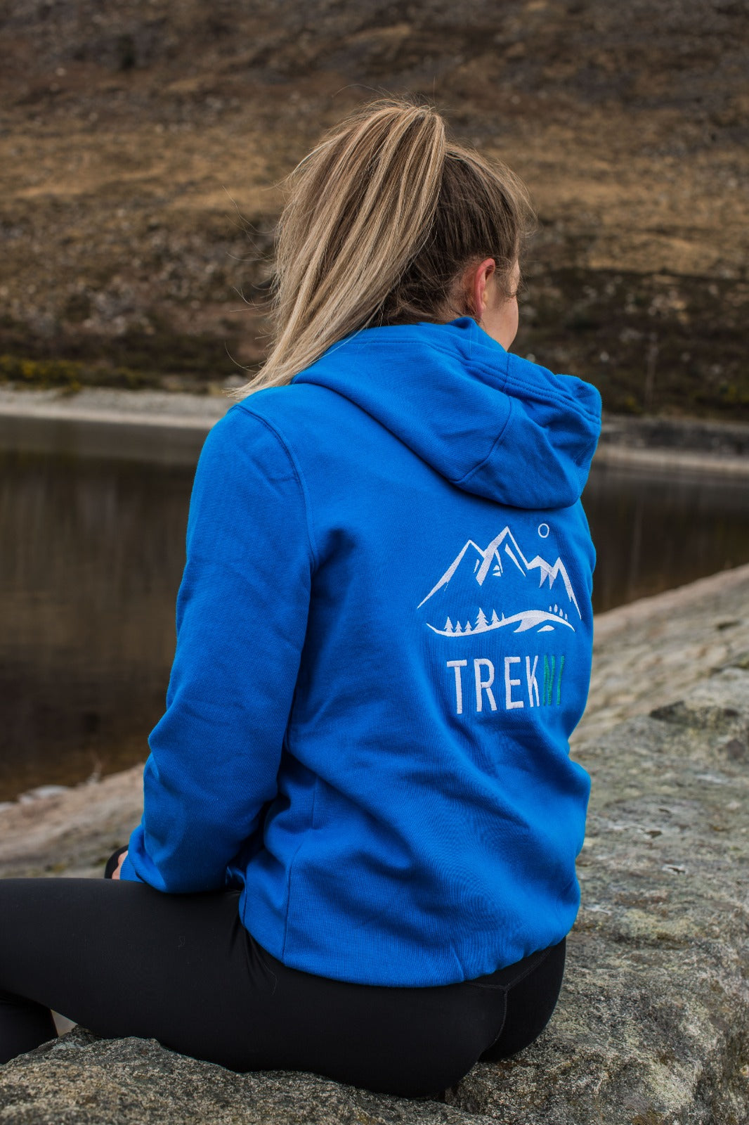 Classic Bright Blue Hoodie