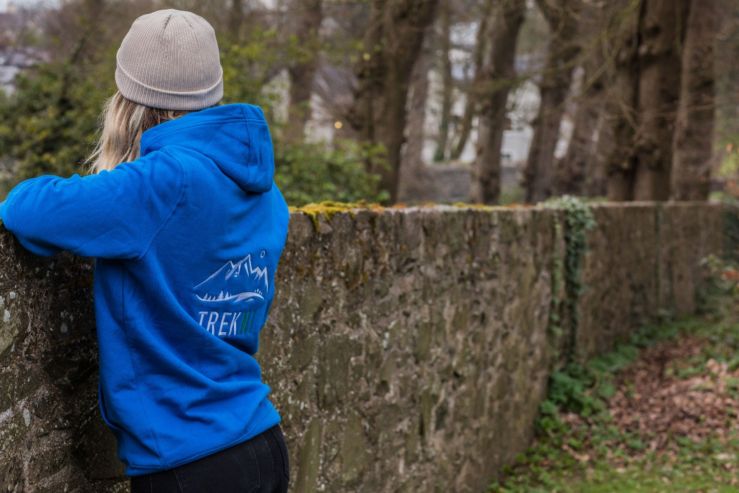 Classic Bright Blue Hoodie
