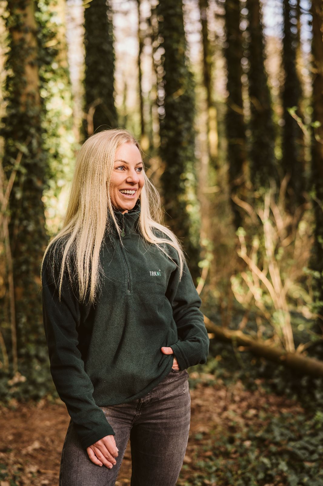 Recycled Half Zip Micro Fleece