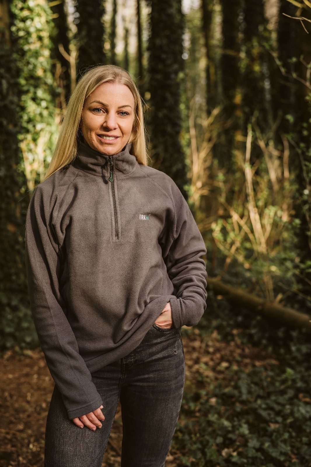 Recycled Half Zip Micro Fleece