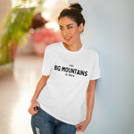 I Hike Big Mountains Organic Cotton Tee