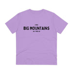 I Hike Big Mountains Organic Cotton Tee