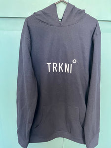 Almost Perfect Navy Dropped Shoulder Hoodie