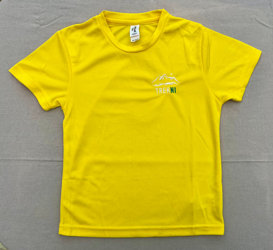 Kids Yellow Sports Tee