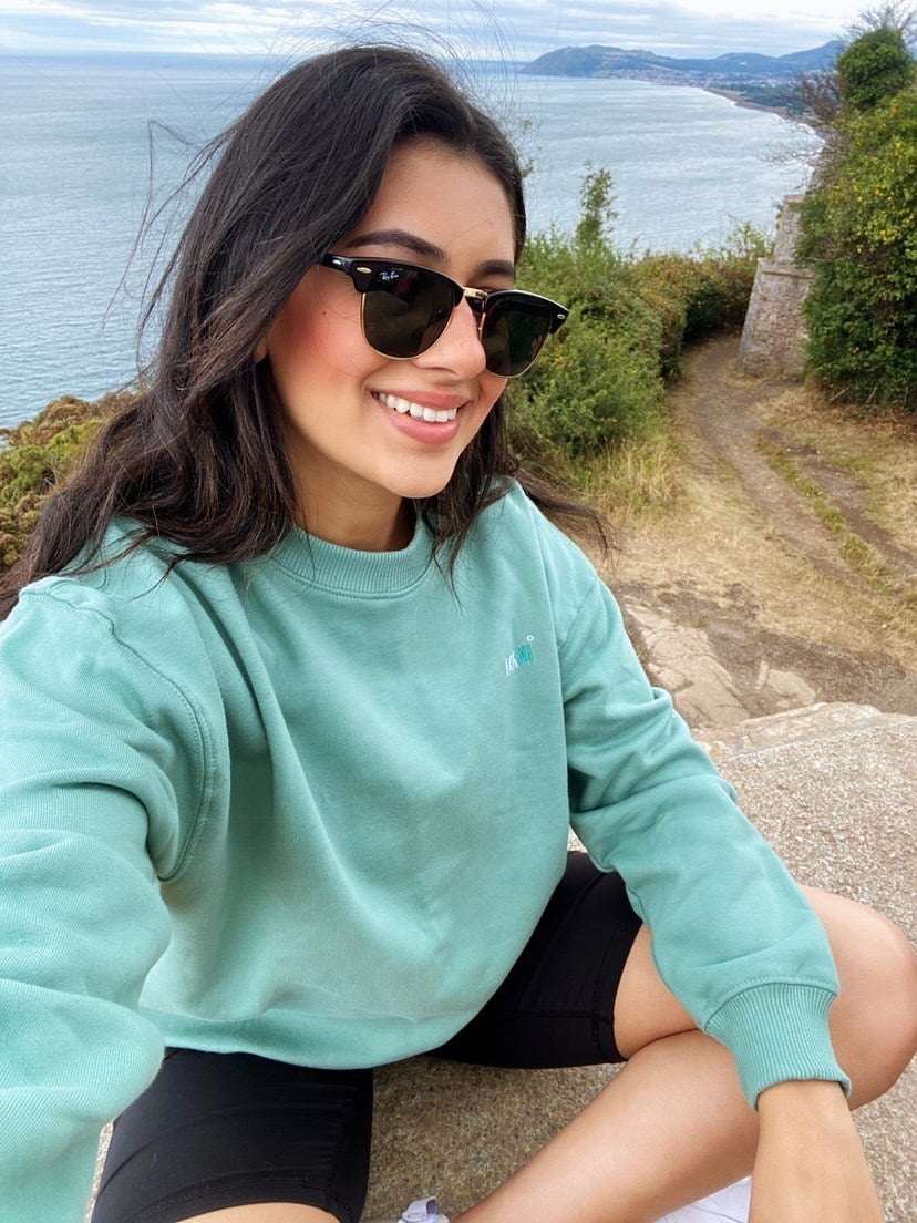Organic Cotton Mint Green Sweater