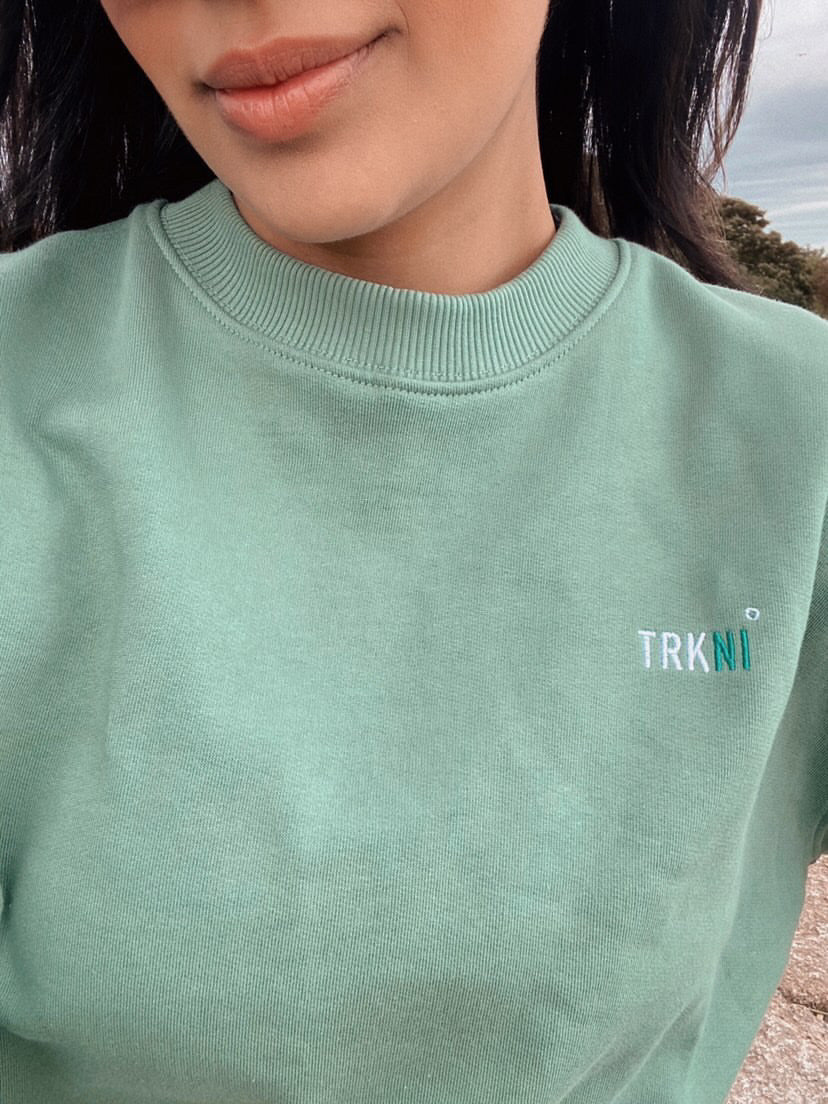 Organic Cotton Mint Green Sweater