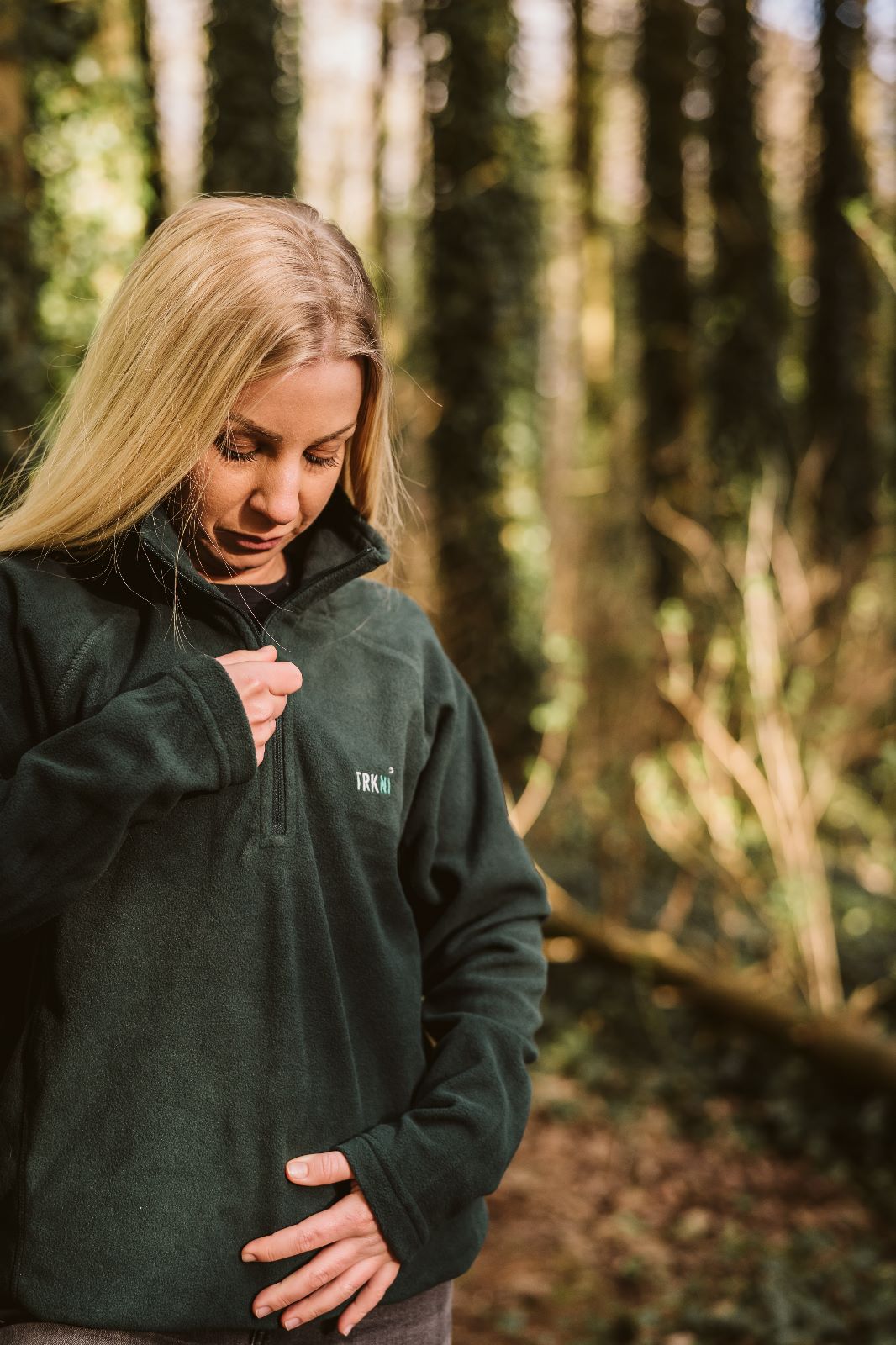 Recycled Half Zip Micro Fleece