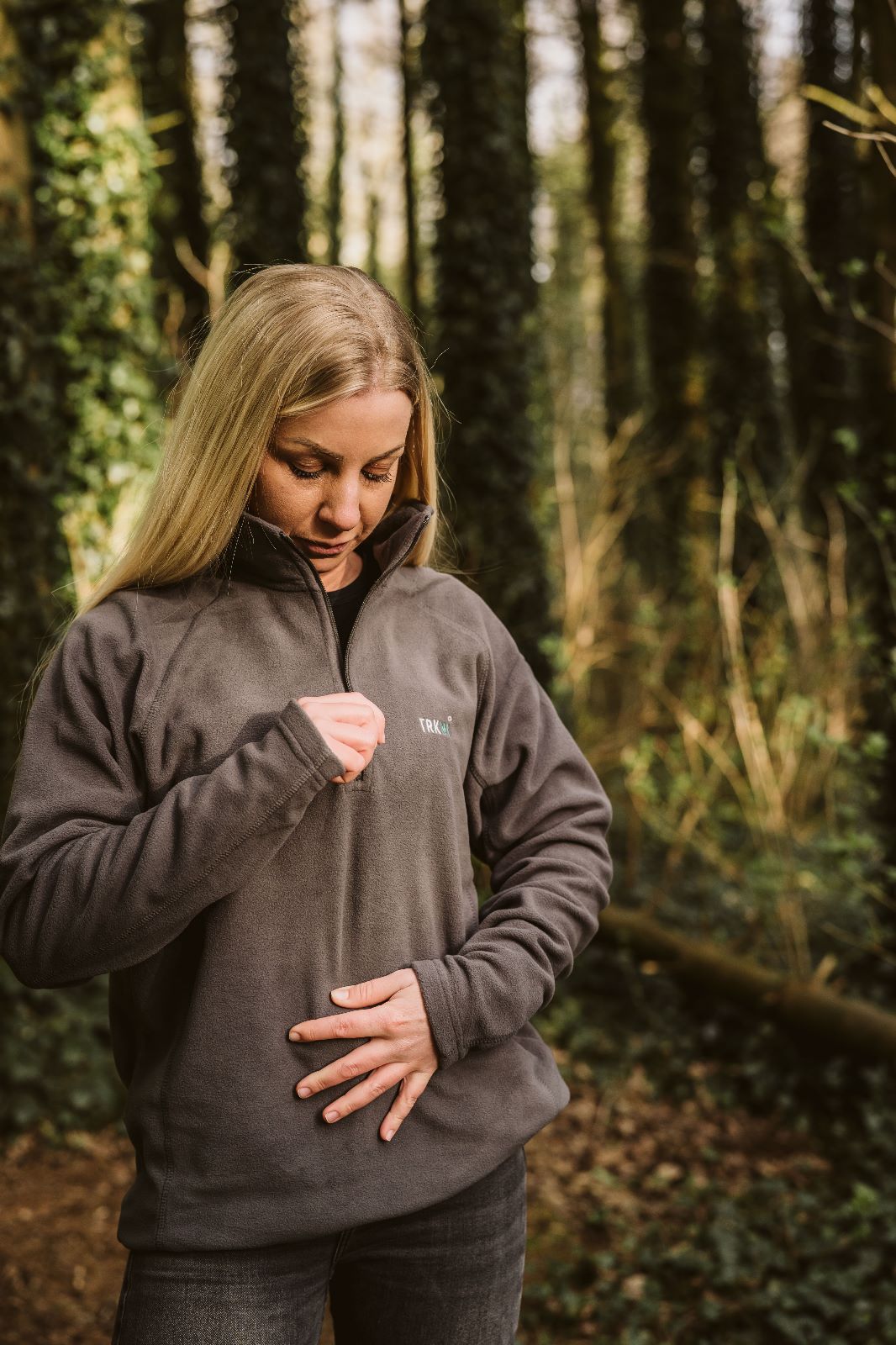 Recycled Half Zip Micro Fleece