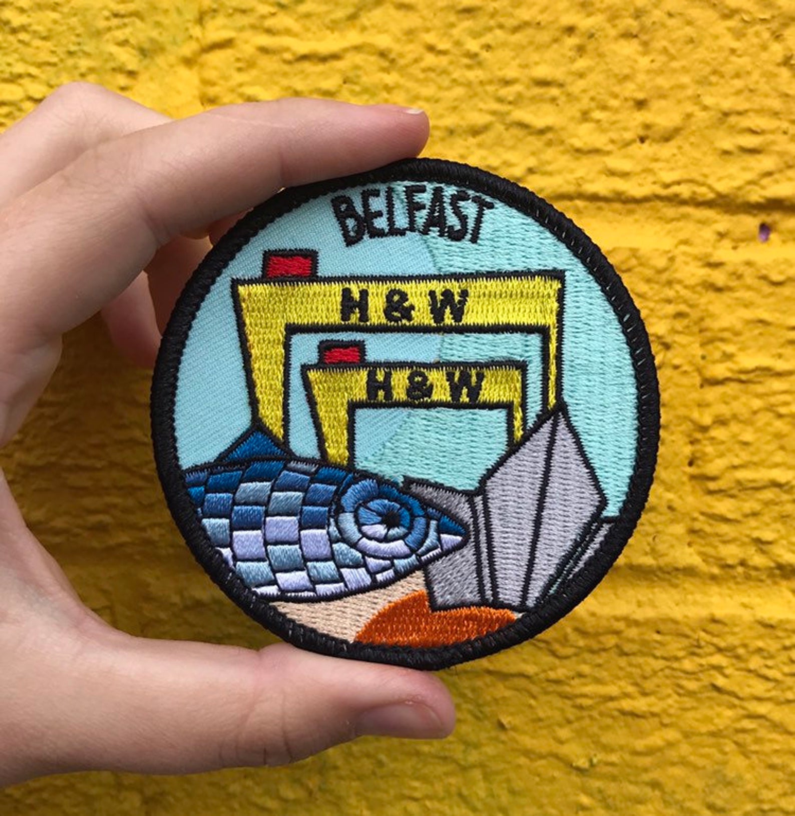 'Belfast H&W' Patch